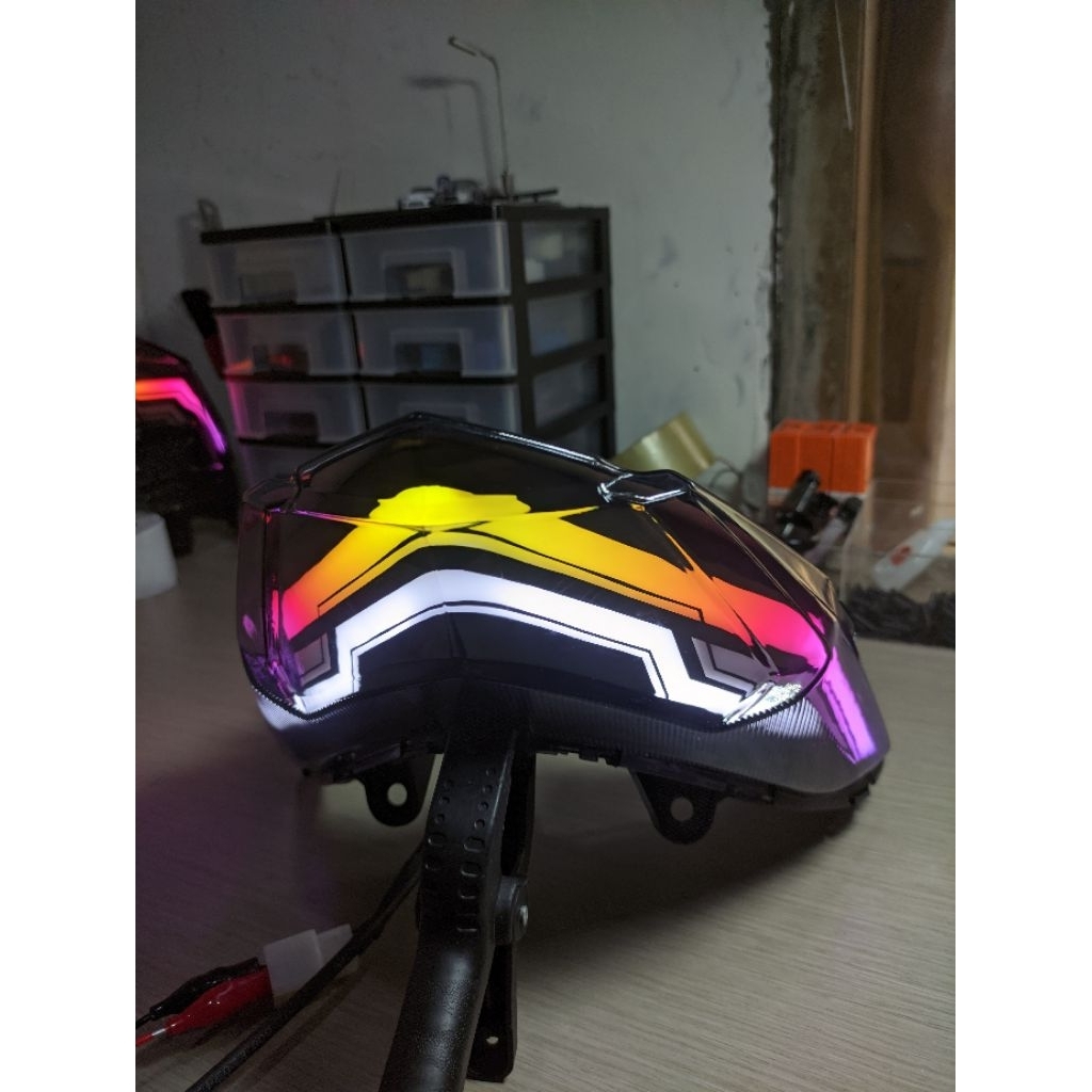 Stoplamp lazzy Vario LED old, LED tahun lama, Vario tahun 2015-2017, Vario LED old 125/150, Stoplamp