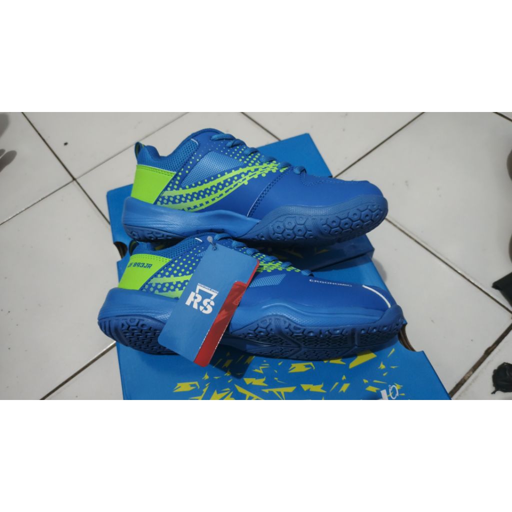 sepatu badminton anak RS JF893 jr ORIGINAL
