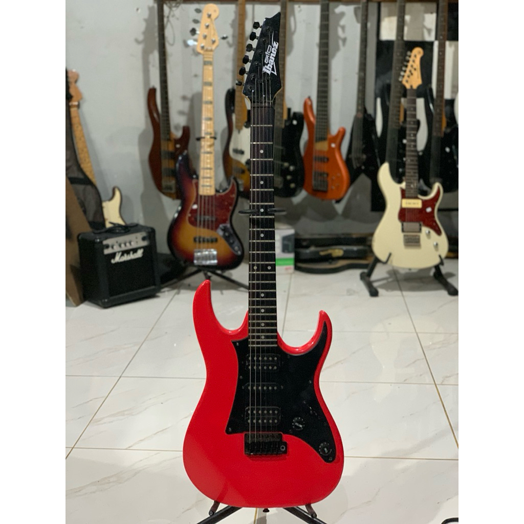 gitar elektrik stratocaster ibanez gio original
