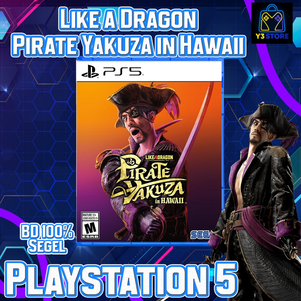 Like a Dragon : Pirate Yakuza In Hawaii / BD PS 5 Segel Ori / Playstation 5 Segel