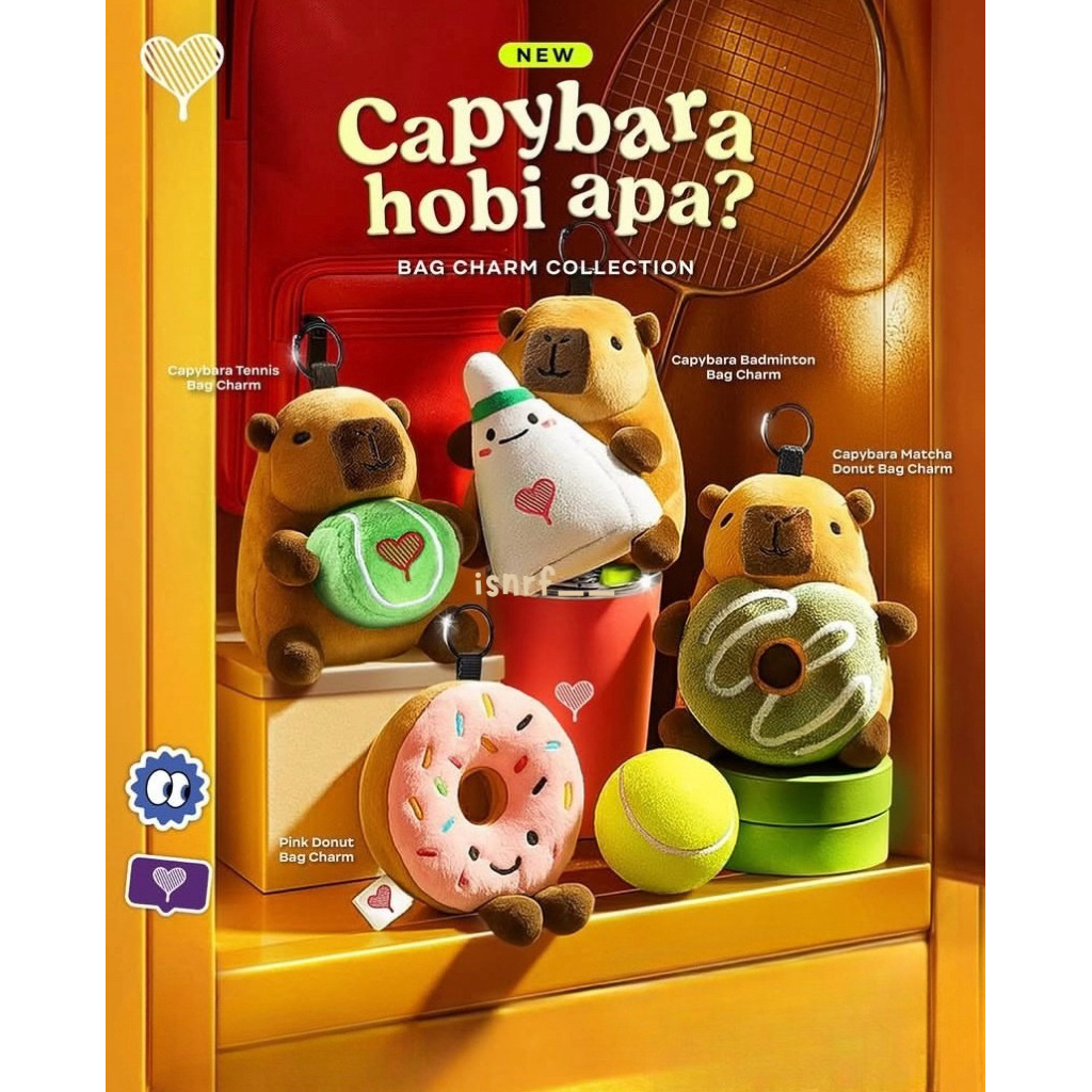 CAPYBARA KOPI KENANGAN || MERCHANDISE KOPI KENANGAN CAPYBARA || BONEKA CAPYBARA
