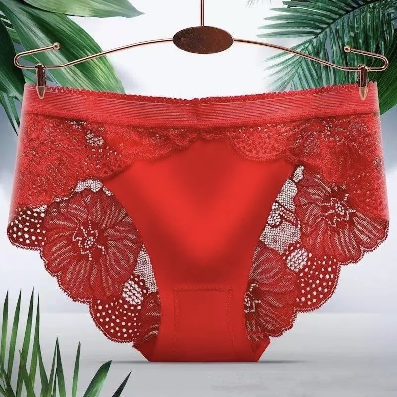 CD235 Celana Dalam Wanita Bunga-Bunga Nylon S