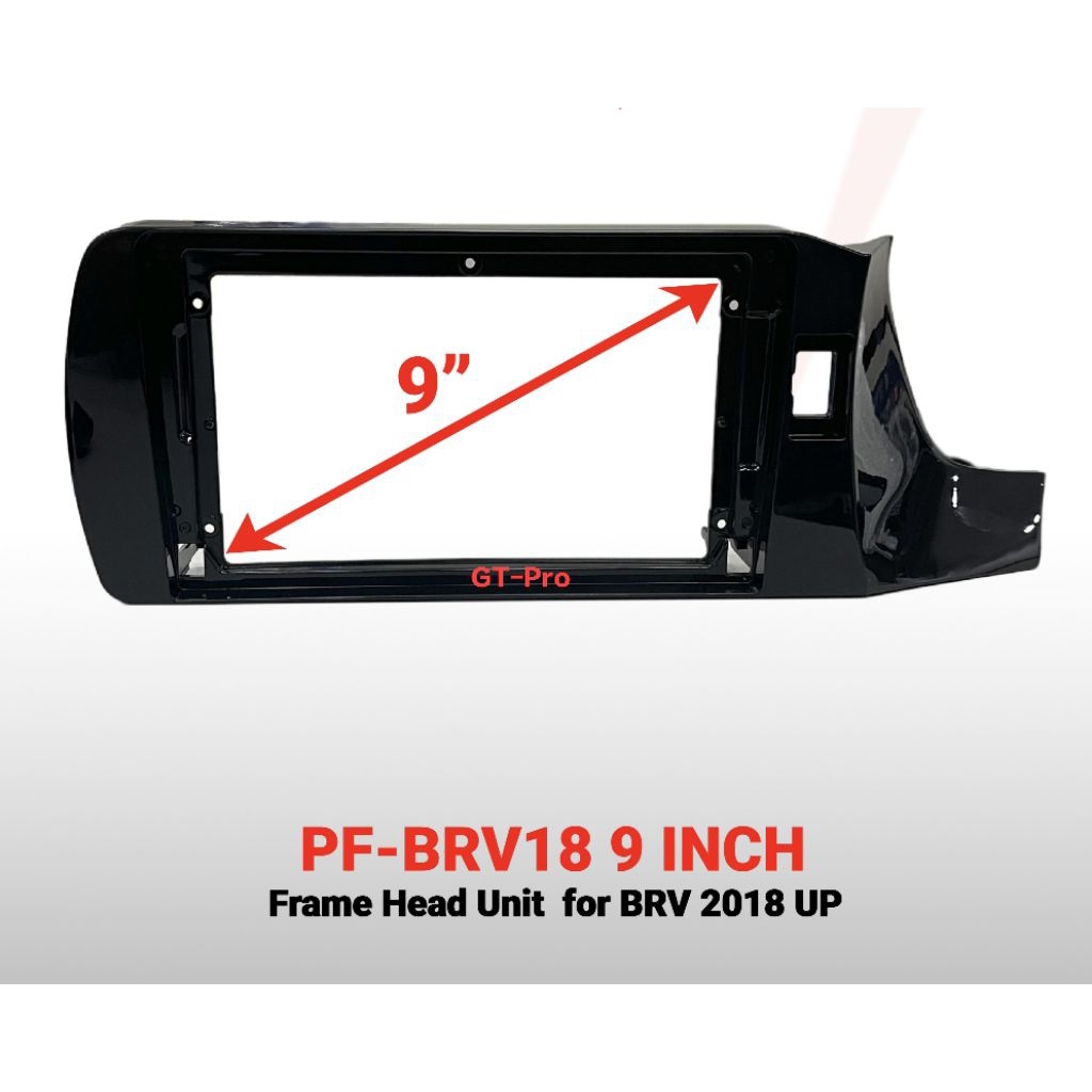 Frame Headunit Android 9inchi untuk BRV 2018 Honda Brv All New 2022