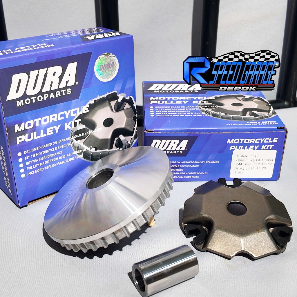 PULLEY PULLY KIT DEPAN DURA DAYTONA 5340 BEAT ESP K44 SCOOPY ESP