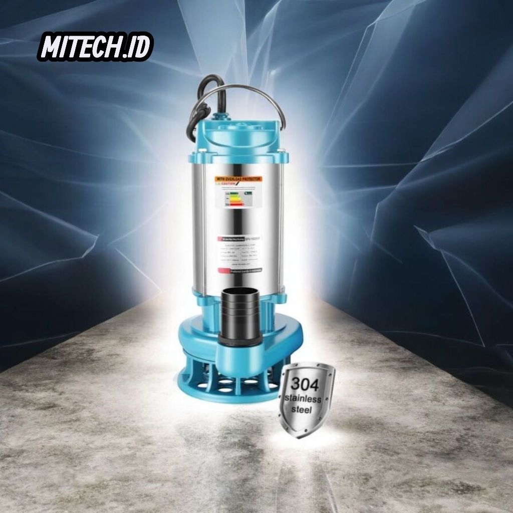 Pompa Air Pompa Lumpur Cair Pompa Celup Air Pompa Kolam Ikan SPV-1500SV