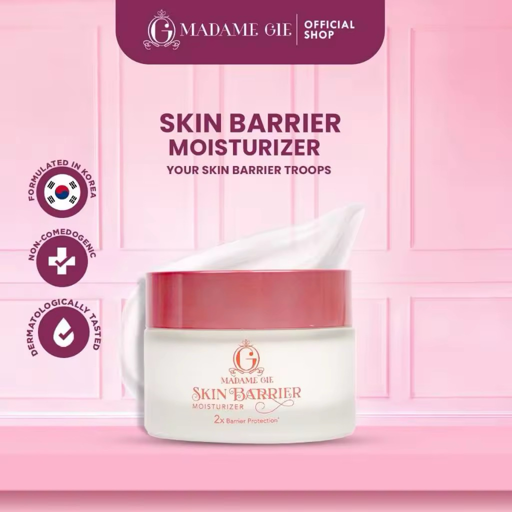 2X Madame Gie Skin Barrier Moisturizer - Skincare Pelembab