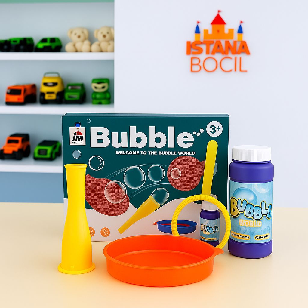 Mainan Anak Tenis Bubble Mainan Gelembung Balon Bubble Mainan Anak Laki Laki dan Perempuan