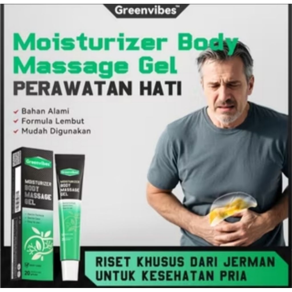 Greenvibes Moisturizer Body Massage Gel Herbal