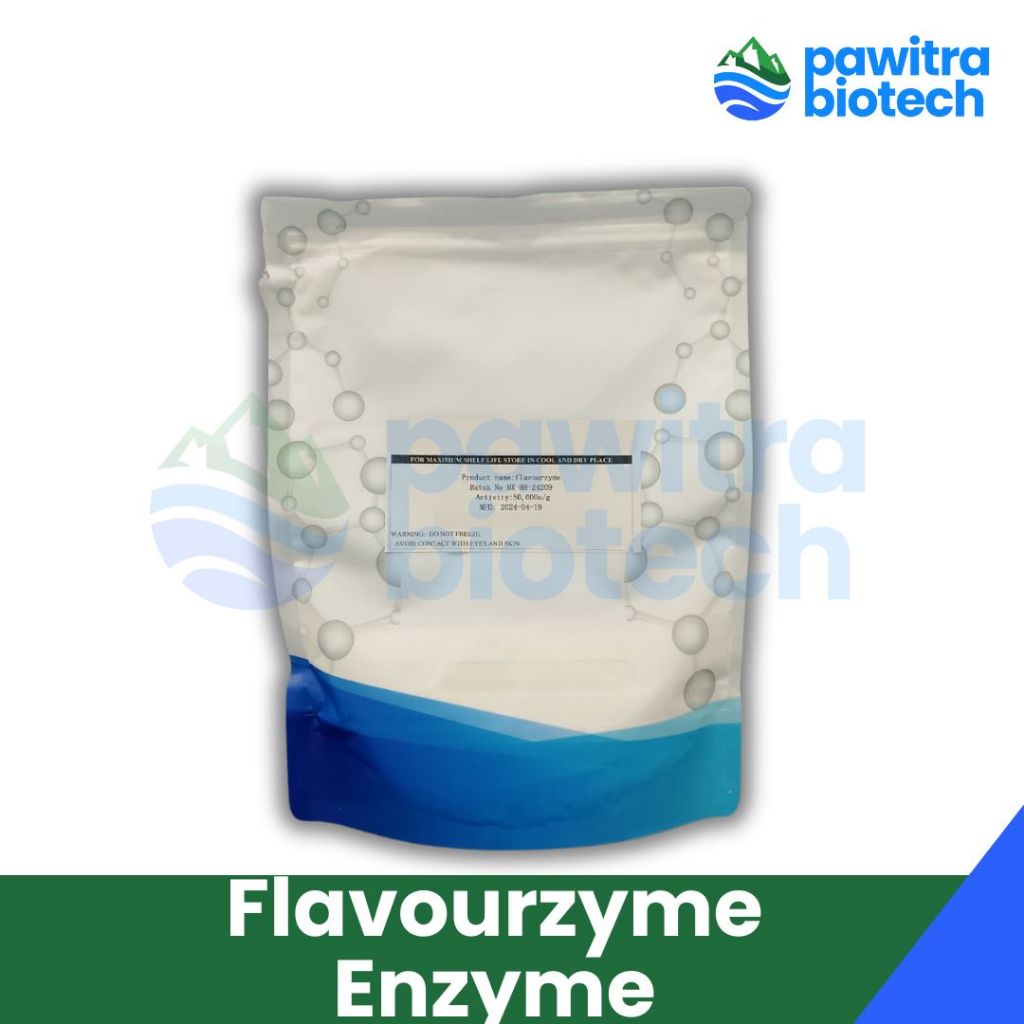 Enzim Flavourzyme Food Grade Enzim Pangan untuk Hidrolisis Protein Hewani & Kolagen Kemasan Ecer