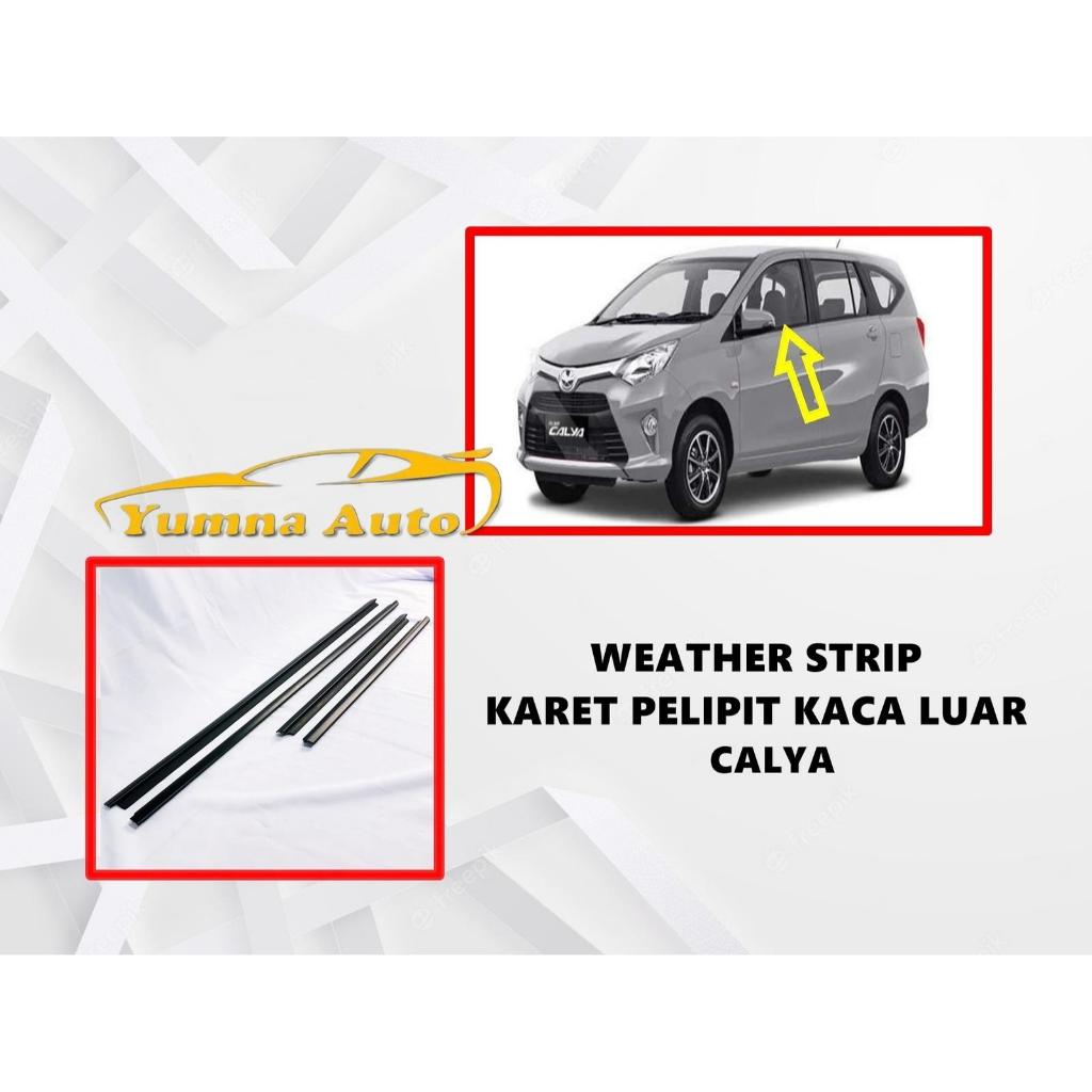 Pelipit Karet Pintu Kaca Luar Calya