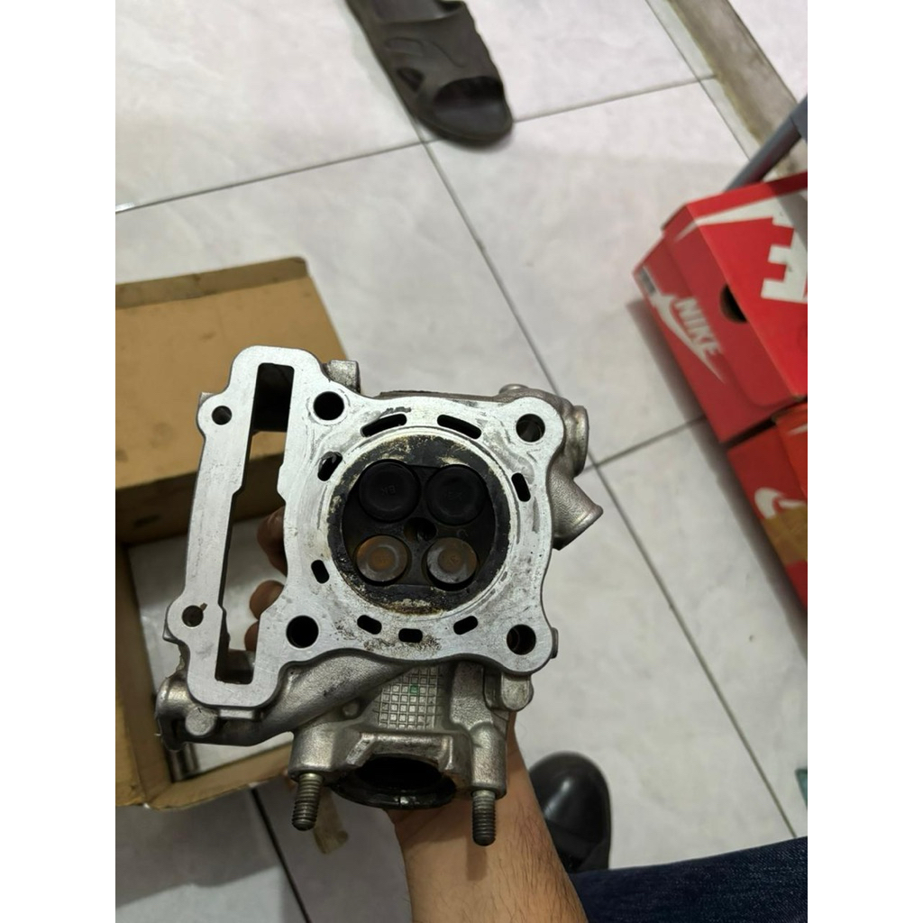head aerox b6h isi klep sama retainer fullset