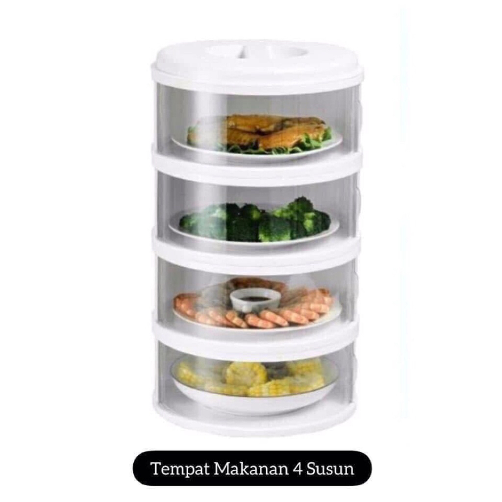 Rak makanan /Tempat Lauk 4 Susun