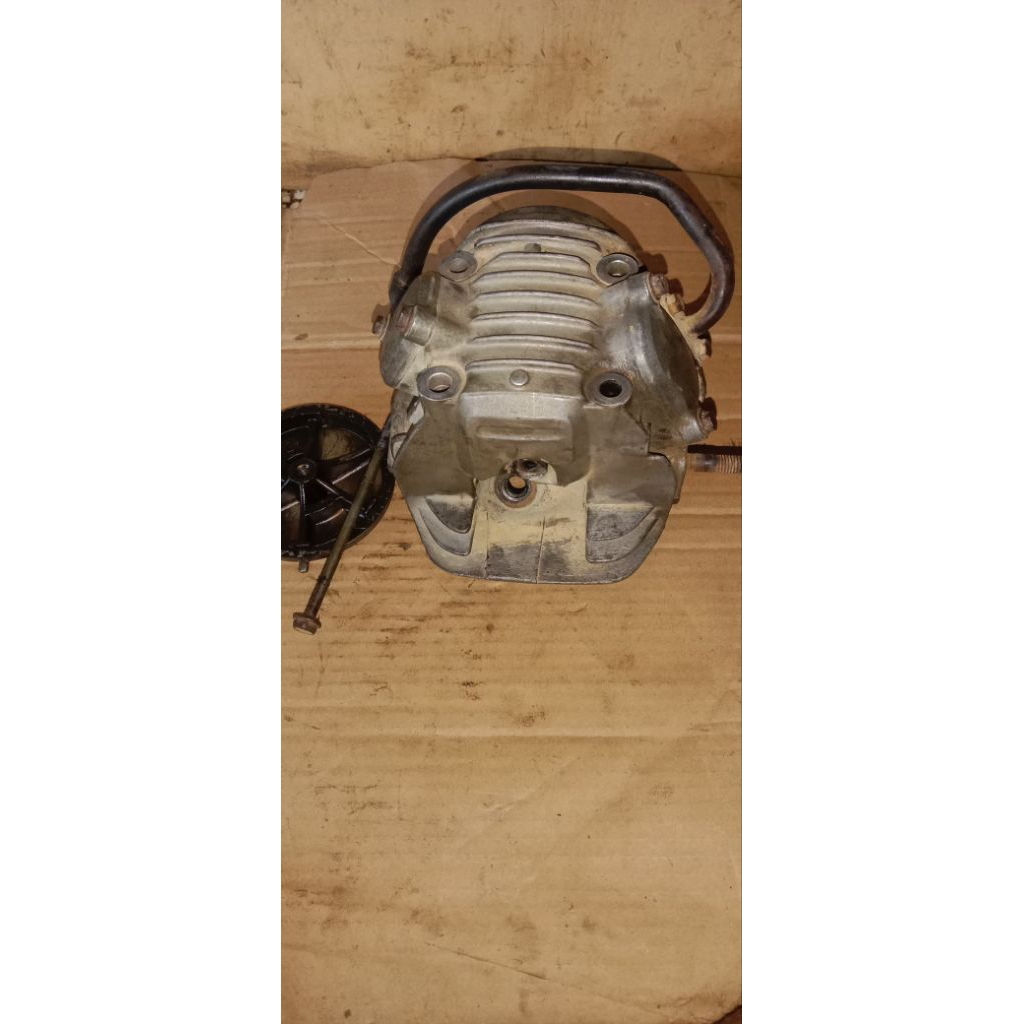 SILINDER HEAD/KOP SET ISI SUPRA X 125  ORIGINAL BAGUS