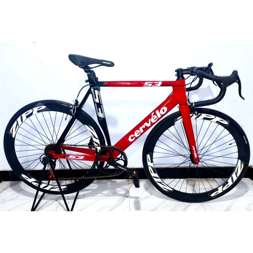 Sepeda Balap / Roadbike 700c Model Cervelo S3 Murah Meriah Siap Pakai  ~ Warna Dan Ukuran Bisa Reque