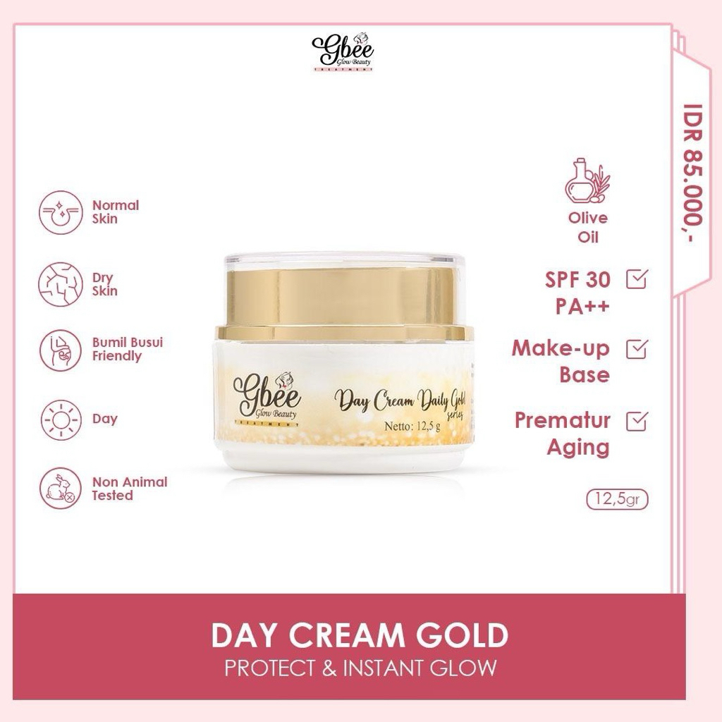 Gbee Glow Beauty Day Cream Gold