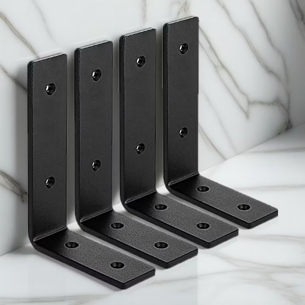 SIKU L / SIKU PENYANGGA KAYU & RAK DINDING BAHAN BESI KUAT DAN KOKOH