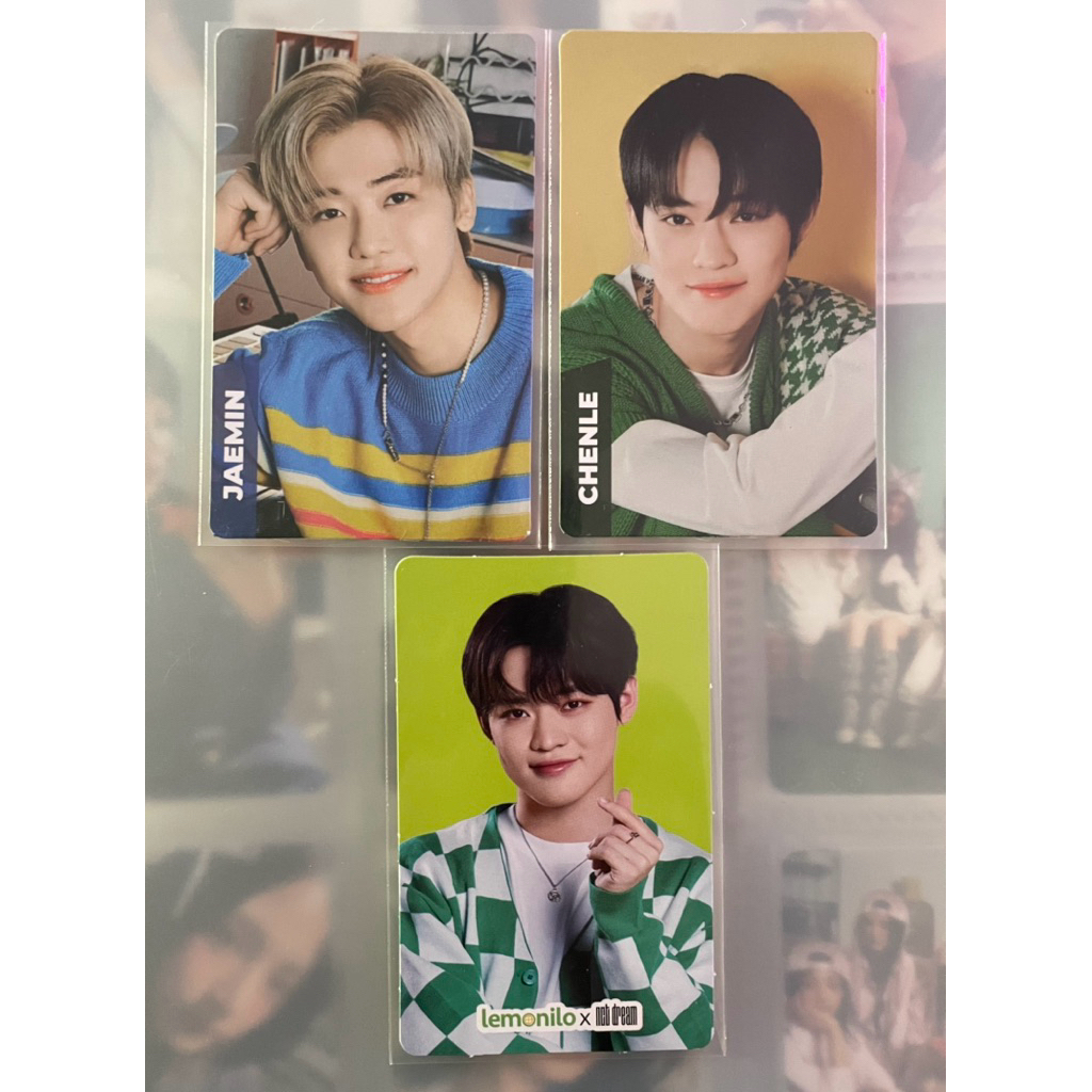 NCT DREAM OFFICIAL PHOTOCARD TOS TOS LEMONILO JAEMIN CHENLE