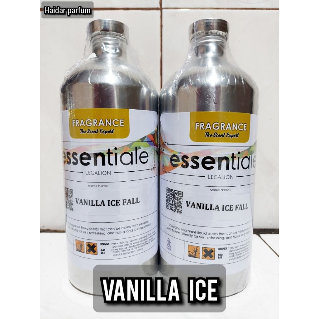 Bibit parfum VANILLA ICE FALL essentiale / vanilla ice packing 1kg segel