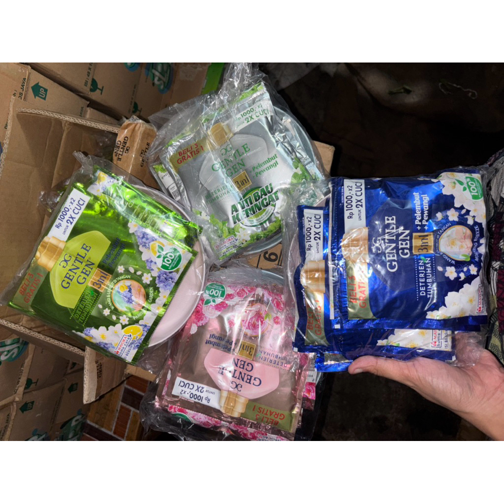 Gentle Gen Rencengan 1pack Gratis piring