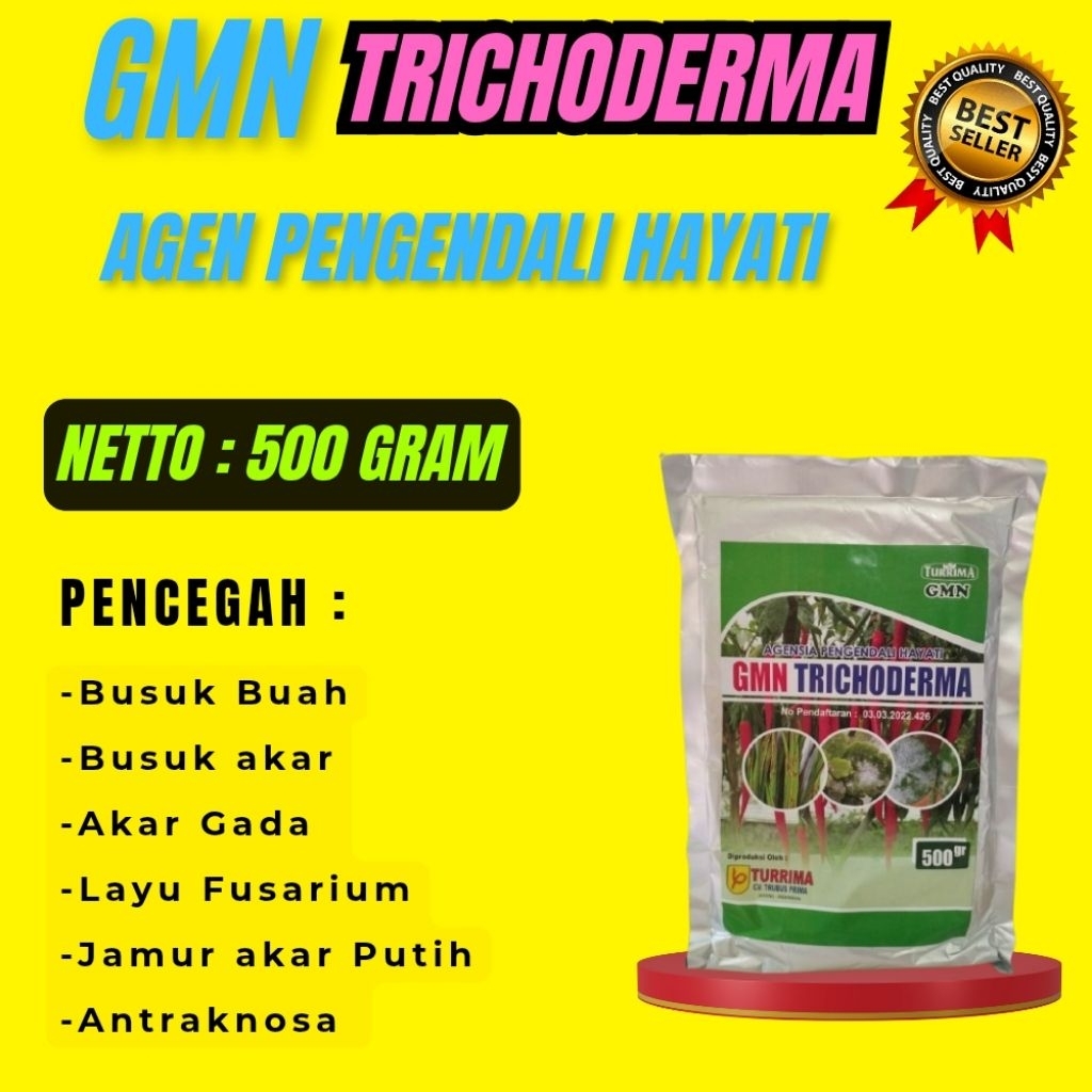 PROMO  Tricoderma Natural Control, Tricoderma Nogan, Tricoderma Ncbi Isi 500gram
