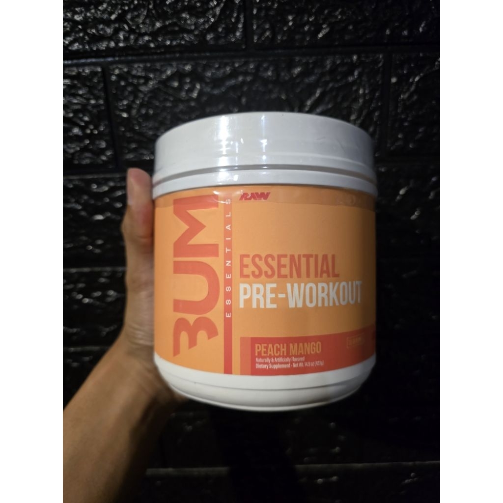 Suplemen Fitness RAW CBUM Essential Pre Workout 30 serving Pre Workout