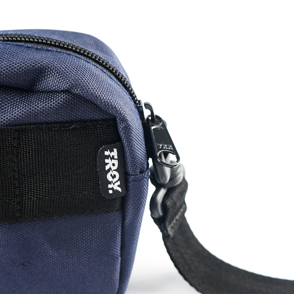 Troy Company Pouch Handbag Navy Ocean - Tas Tangan Biru Navy PB 3346