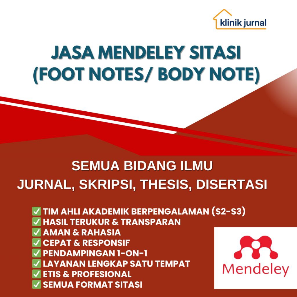 Jasa Sitasi Mendeley | Daftar Pustaka Mendeley | Dapus