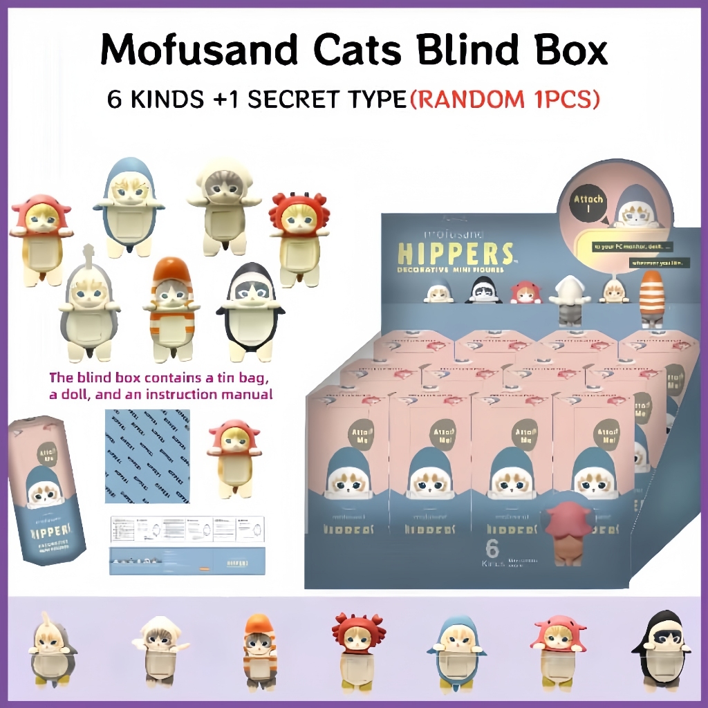 Blind Box/Mofusand Sonny Angel/Kucing/Sonny Angel Mini Figure Blind Box Songel Home Sweet Gift Of Lo