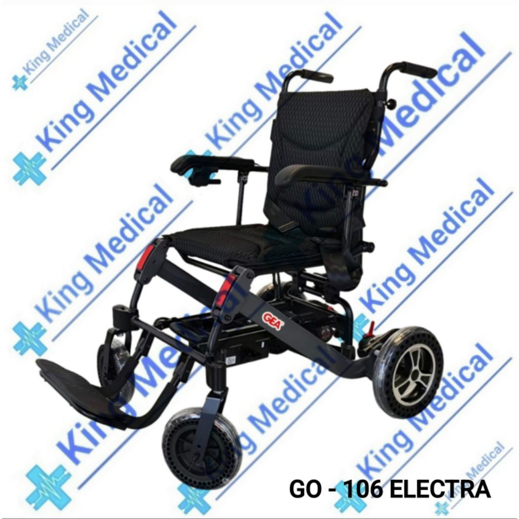 GEA Electric WheelChair GO-106 ELECTRA // Kursi Roda Elektrik