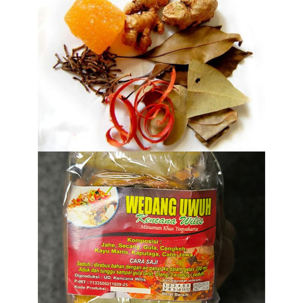 Wedang Uwuh Minuman Rempah Tradisional Wedang Uwuh Komplit