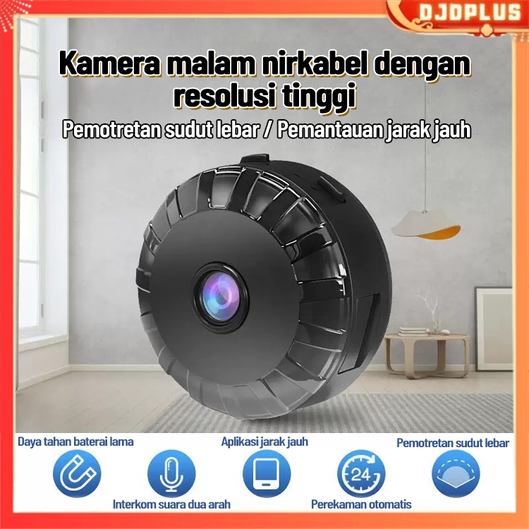 DJDPlus Kamera Wireless Mini Camera Wifi HD 1080P Mini Mini Camera Smart Network Camera CCTV Spy Cam