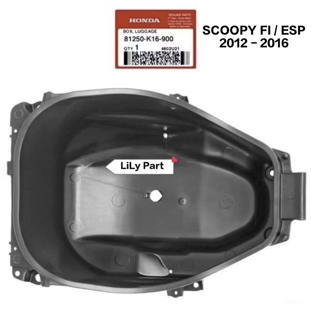 81250-K16-900 Box Luggage / Box Bagasi Barang SCOOPY FI / ESP ( 2012 -  2016)