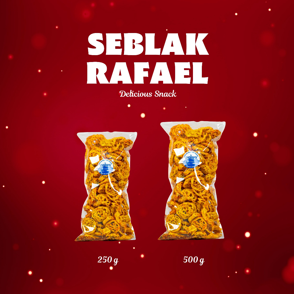 Krupuk Pedas Rafael - Snack Pedas - Krupuk Seblak