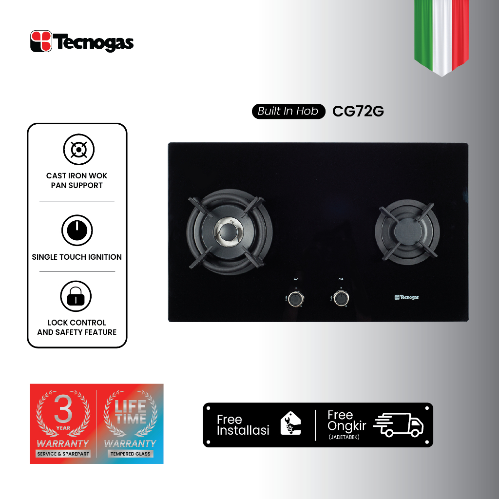 Tecnogas Kompor Tanam CG72G