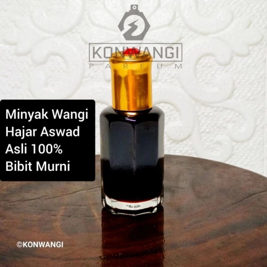 Minyak Wangi Hajar Aswad Original 12ml Asli 100% Bibit Murni
