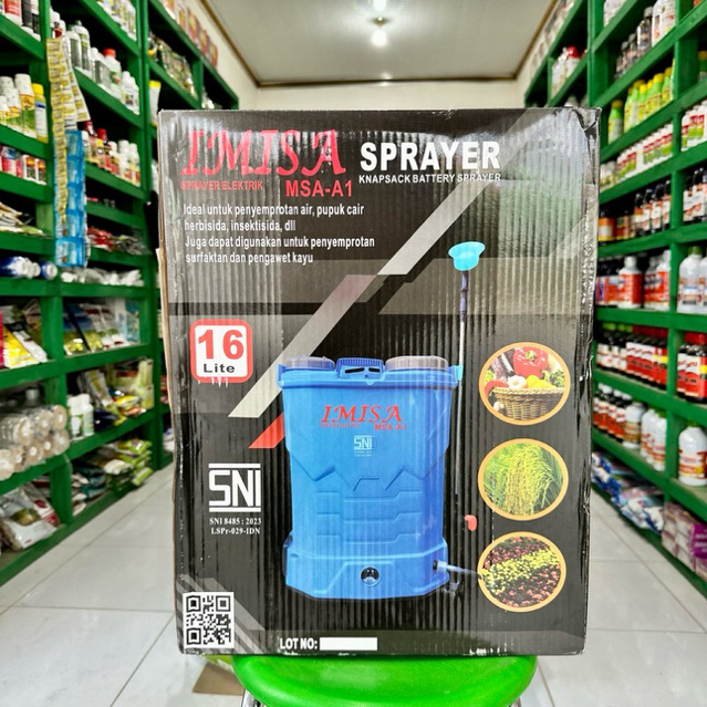 Tangki Elektrik IMISA 16 Liter Model Terbaru - Sprayer Elektrik IMISA MSA-A1