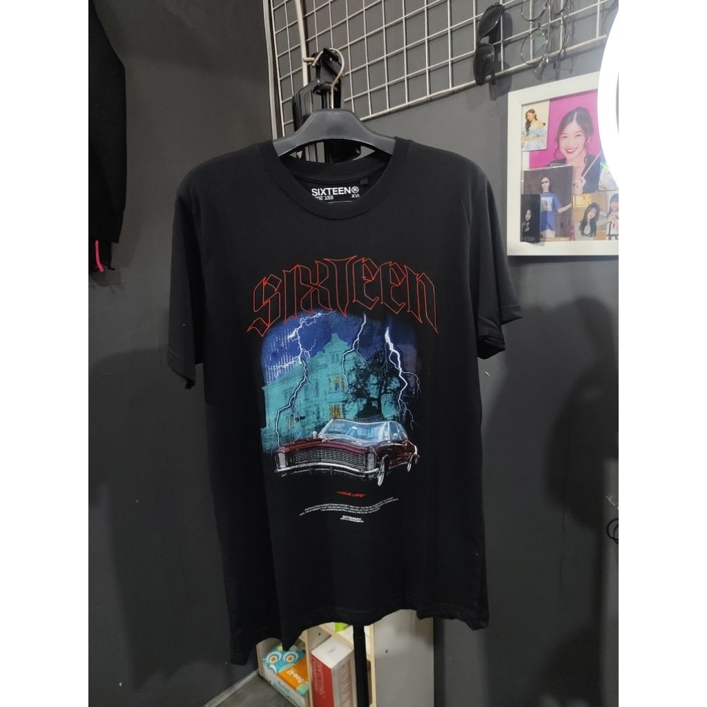 Kaos Oversize bahan combed 16s