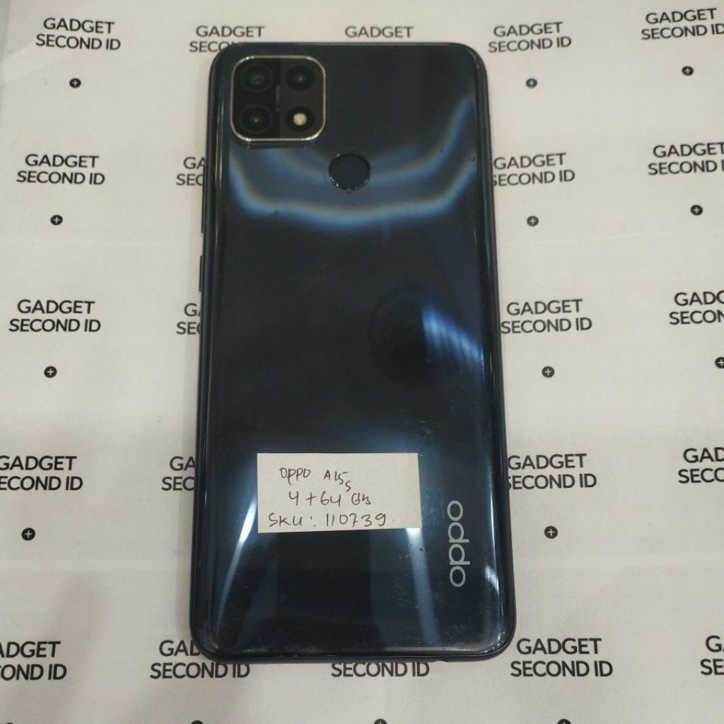 Handphone Second Oppo a15s 4+64GB unit only.