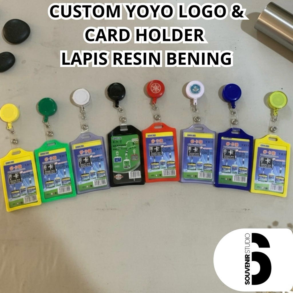 CUSTOM YOYO LOGO CARD HOLDER