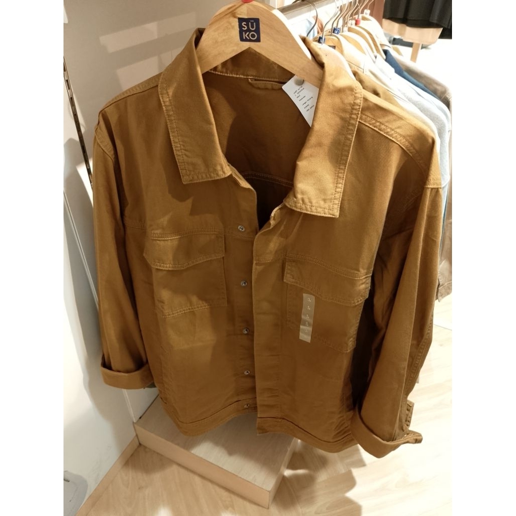 Suko - Jacket Katun Twill Workwear Lengan Panjang Pria