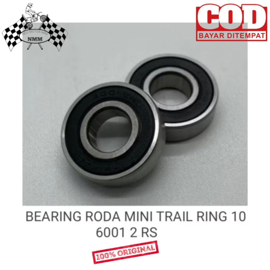 KLAHER RODA MINI TRAIL/LAHER/BEARING RODA MINI TRAIL/KUALITAS NO.1/6001