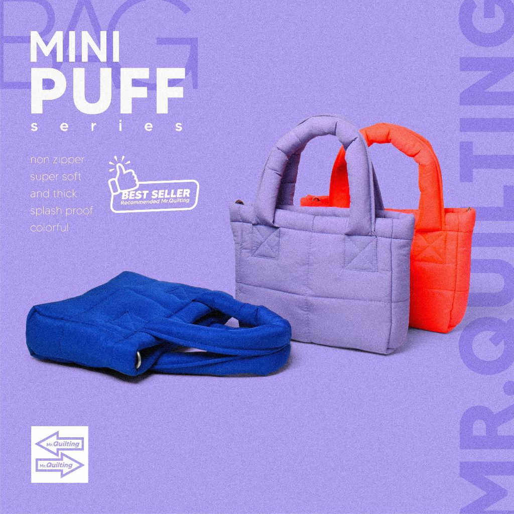 Mr.quilting mini puff bag