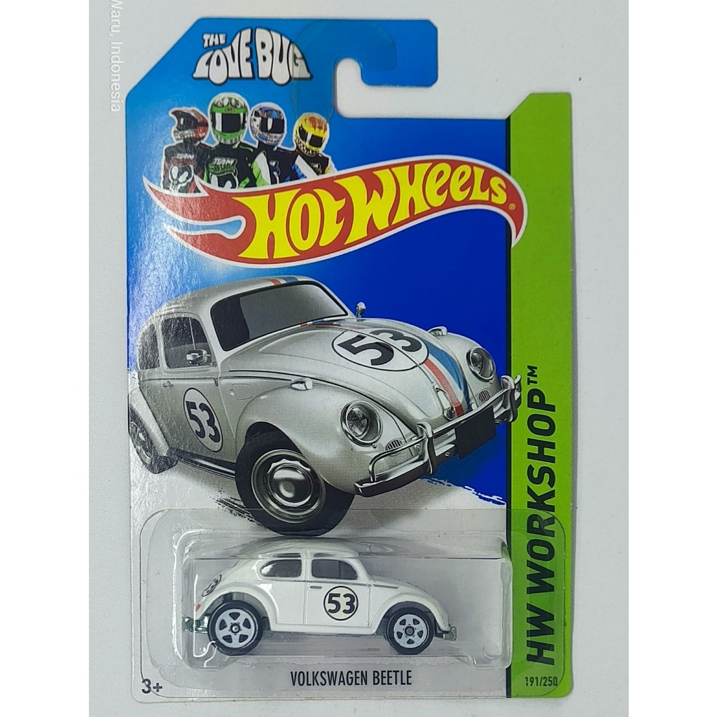 Hot Wheels Volkswagen Beetle Herbie The Love Bug 53