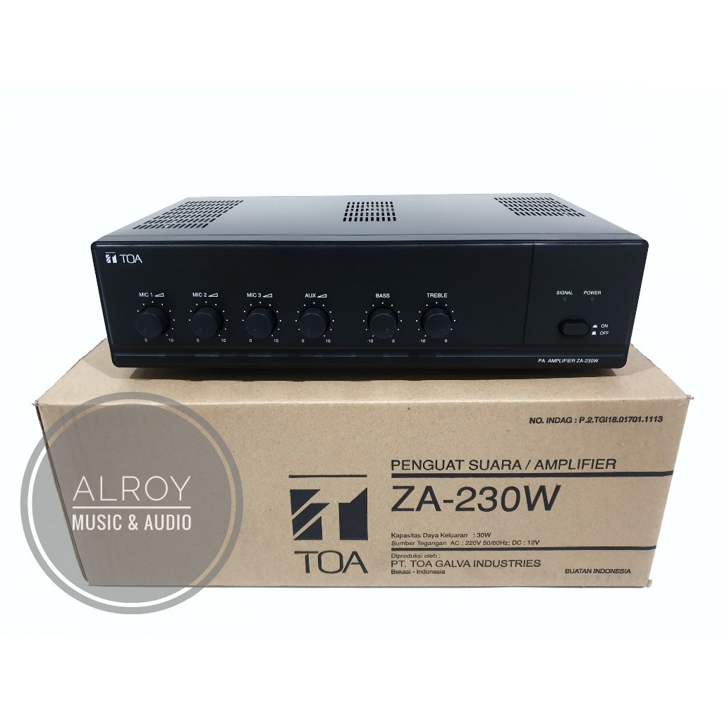 Amplifier TOA ZA-230W / ZA 230W / ZA230W