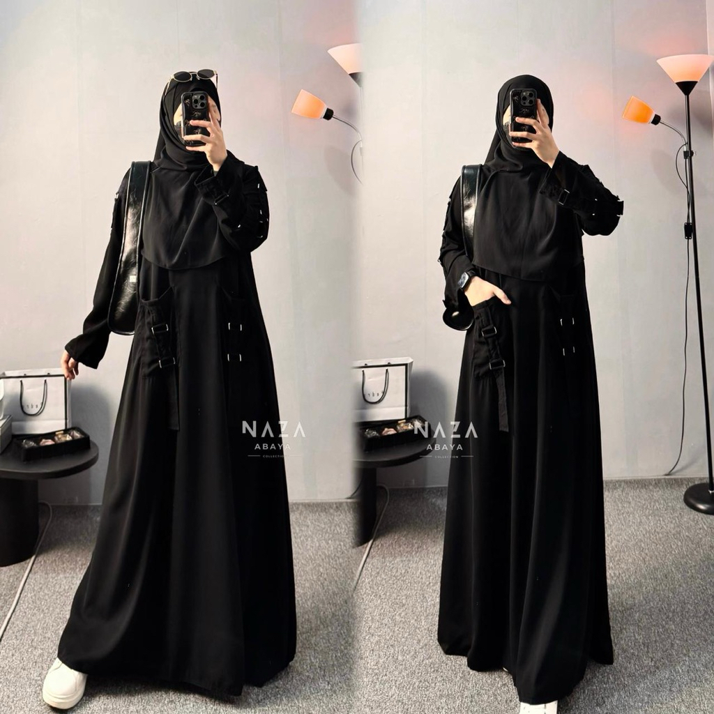 YUMNA ABAYA | Abaya Modis | abaya remaja abaya hitam abaya murah