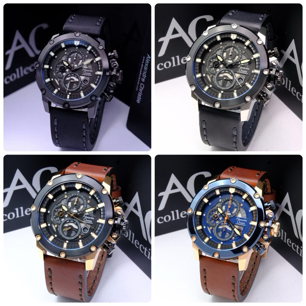 Jam Tangan Pria Alexandre Christie Ac6564 ac 6564