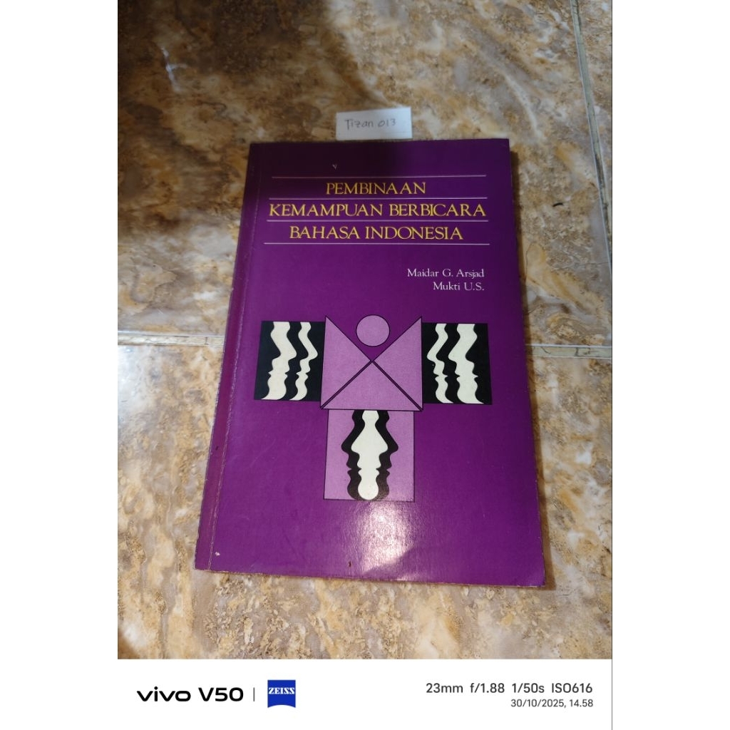 Buku Pembinaan kemampuan berbicara bahasa Indonesia