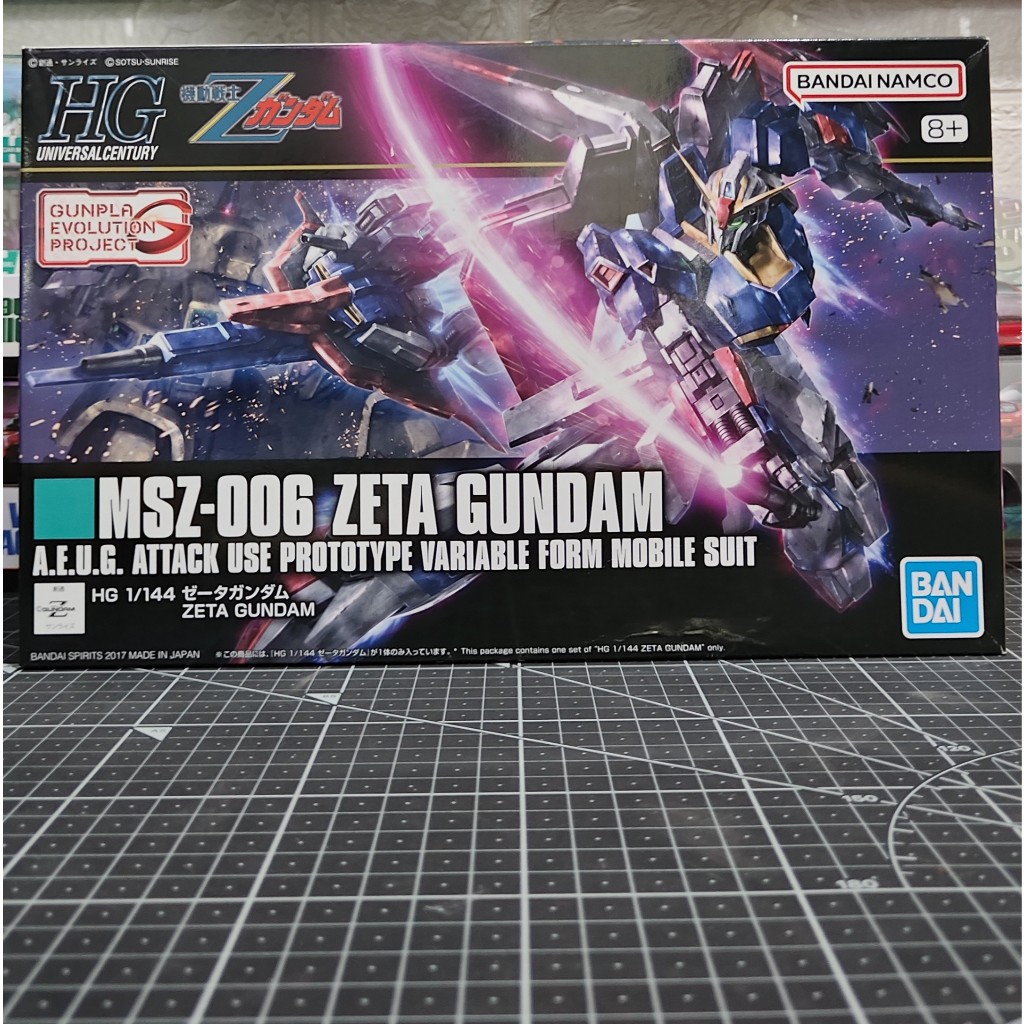 BANDAI HGUC 1/144 ZETA GUNDAM (REVIVE) GUNPLA EVOLUTION PROJECT