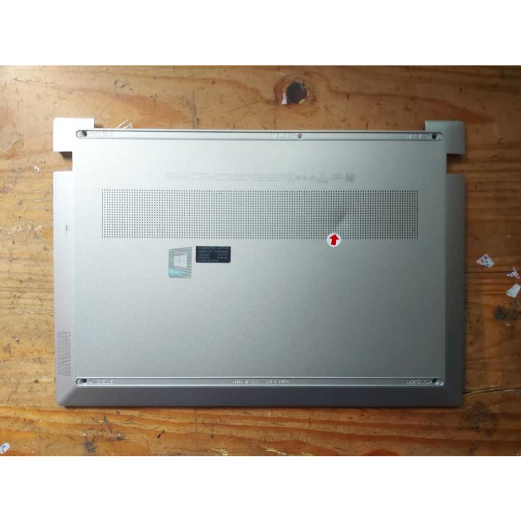 Bottom Case Casing Bawah Laptop Hp Pavilion Aero 13be 13-be0003AU second original Gold