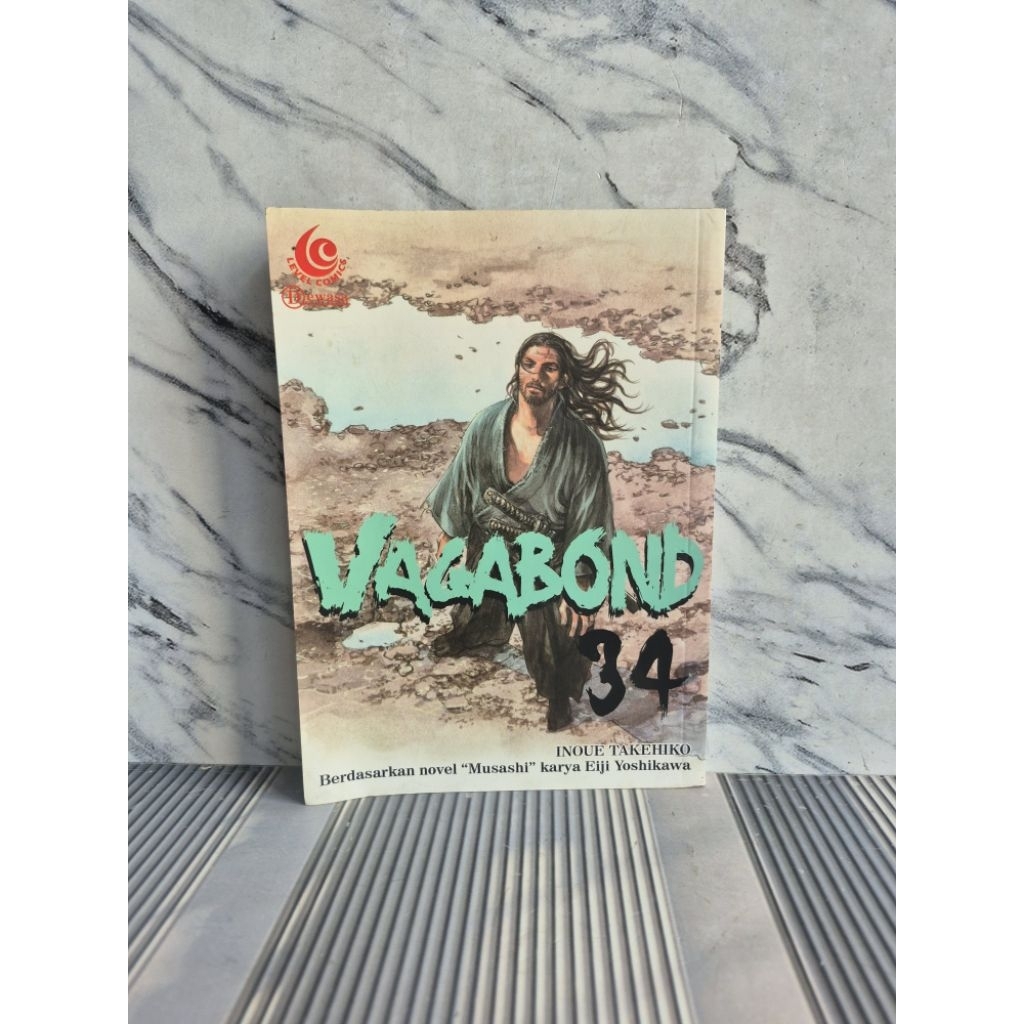 Komik Vagabond 34 oleh Inoue Takehiko ORI